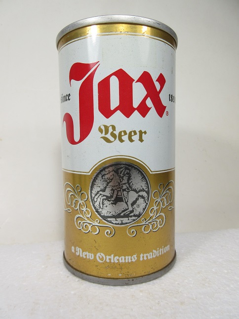Jax Beer - 'A New Orleans Tradition' - SS - darker gold